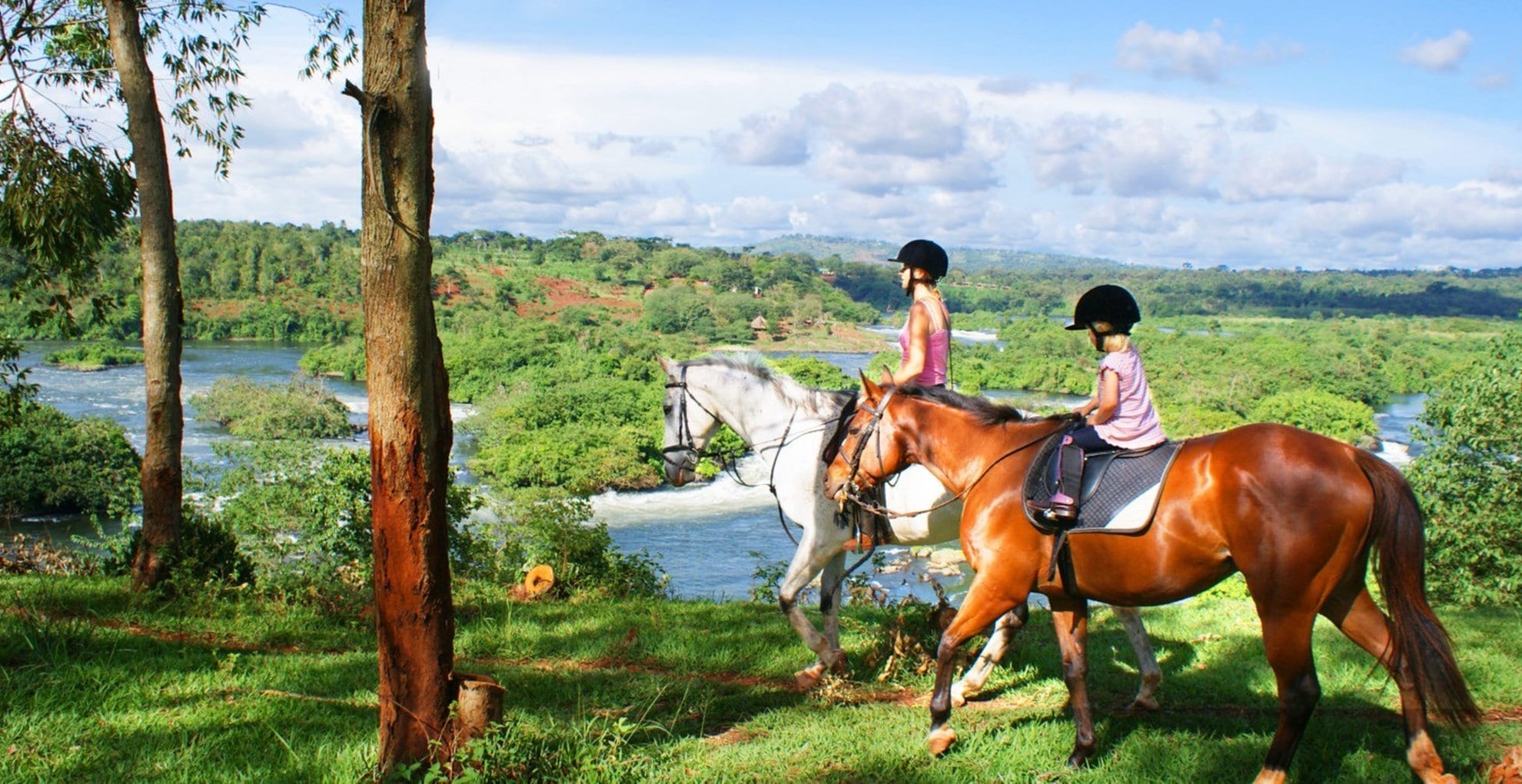 horse ride in jinja